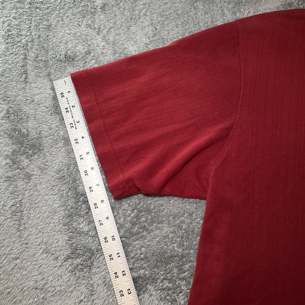 Vintage Coca-Cola Employee Embroidered Short Sleeve Red Polo Shirt Men's SZ XL - Picture 6 of 16